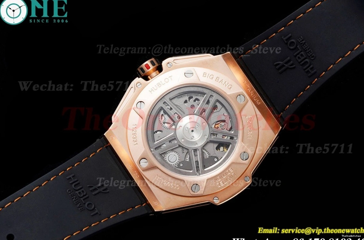 Edition YG 45mm Bang Big LE Ferrari HUB1241 Limited F1 HBF Unico 0329